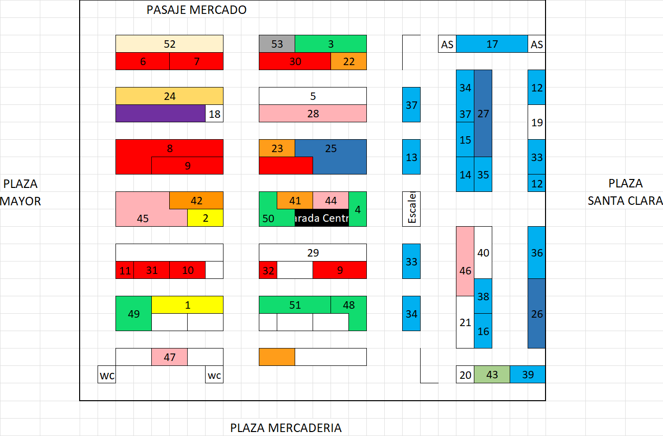 Mapa de Paradas